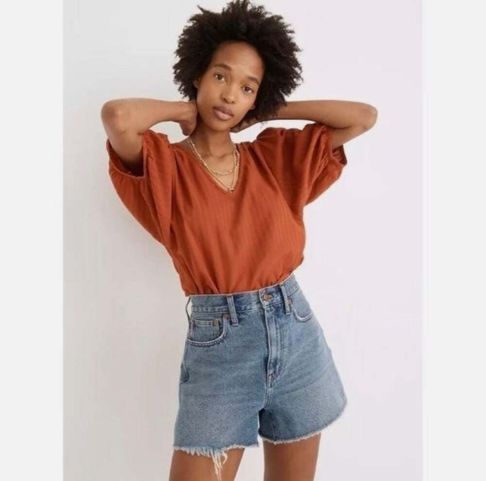Madewell Light Blue Denim Jean Shorts